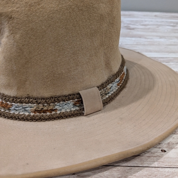 Vintage Larry Mahan Hat Collection Suede Leather Resistol Product 7 1/4 main image 7